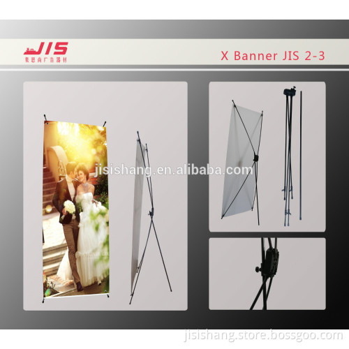 2014 hot sale High quality economic printed advertising X banner stand